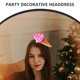 thumbnail image 5 of KAKOWELY 4 diademas de tela con diseño de helado: accesorios de fiesta de verano para mujer, cómodos y elegantes, ideales para cumpleaños, disfraces y eventos festivos., 5 of 5