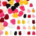 thumbnail image 3 of 50 piezas de sombreros de muñeca de muñecas de muñeca de muñeca de Navidad, 3 of 5