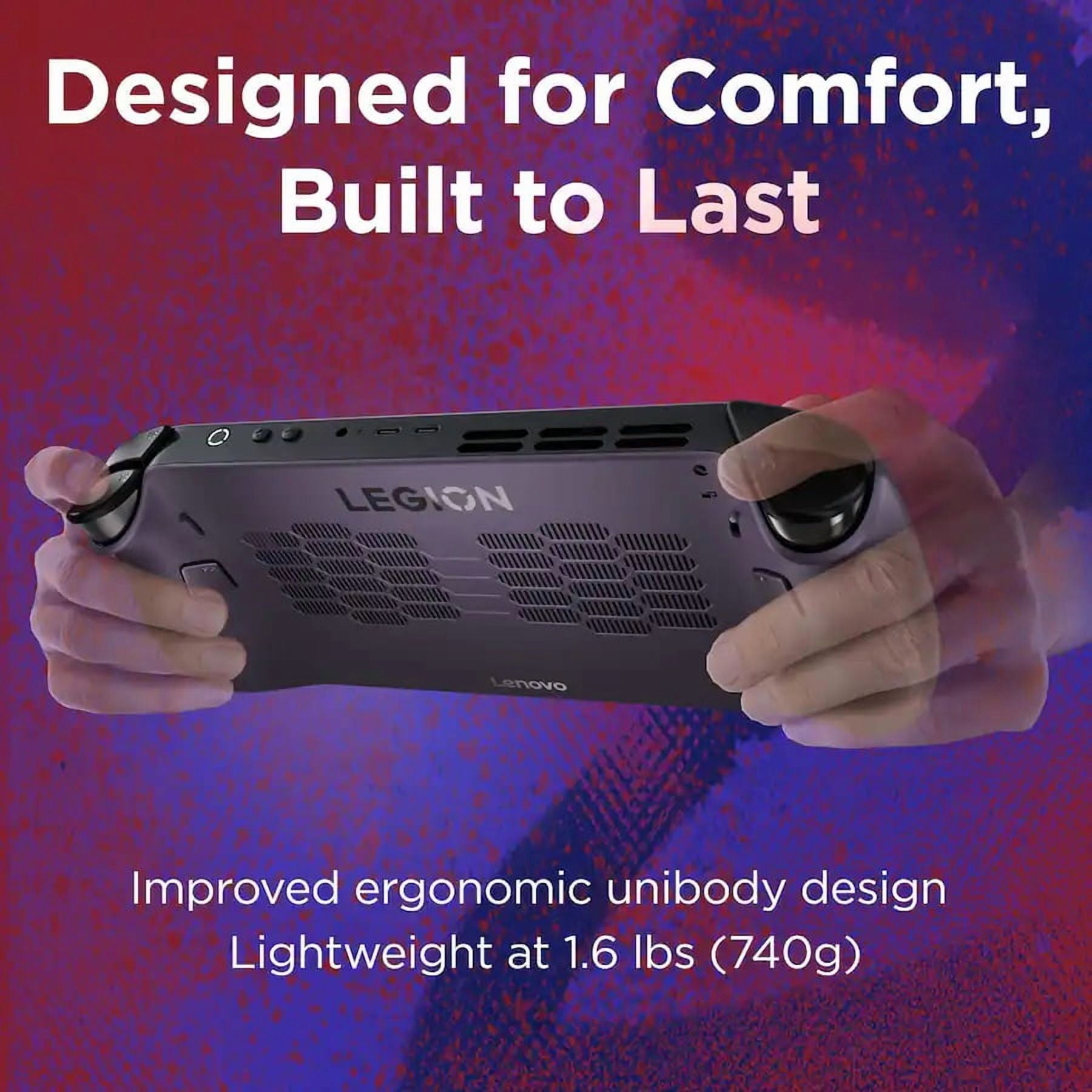 Lenovo Legion Go S Gaming Handheld Consoles, Windows 11 Home, 120Hz 8 inch IPS LCD Touch Screen, AMD Ryzen Z2 Go, 16GB RAM LPDDR5X 1TB SSD, with 5AVE 3-in-1 Kit