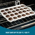 thumbnail image 6 of Trudeau 24ct Mini Muffin Pan – Structured Bakeware for Mini Muffin, Mini Cupcake, Mini egg bites, Mini bites, Choco bombs, 6 of 17