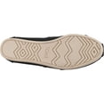 thumbnail image 6 of TOMS CLASSIC ALPARGATA CANVAS SHOES BLACK / SIZE 7, 6 of 6