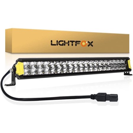 20inch Dual Row LED Light Bar Spot Flood Driving Lamp Offroad 4WD Truck