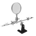 thumbnail image 4 of Helping Hands Magnifier, Third Hand Soldering Stand Flexible 5X Magnifying Glass  for Small  Projects Inspection for Welding Jewelry, 4 of 8