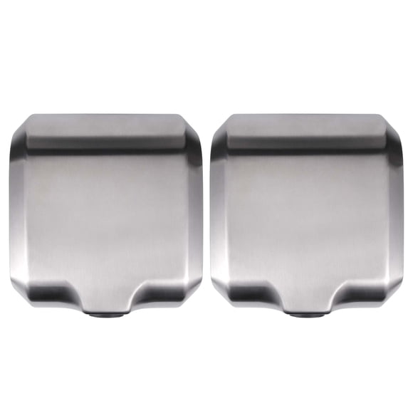 Secador de manos Goetland, acero inoxidable, 1800 W, automático, paquete de 2