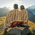 thumbnail image 4 of 55th Anniversary Wedding Gifts for Couple, 55th Anniversary Blanket, Best 55 Anniversary for Husband Wife Parents Gifts, Gift for 55 Years of Marriage Decor Throw Blankets 50"X60", 4 of 6