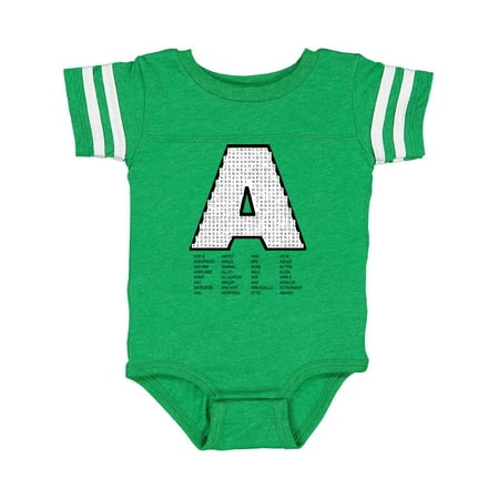 

Inktastic A Word Search Puzzle Gift Baby Boy or Baby Girl Bodysuit