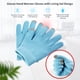 thumbnail image 4 of Guantes táctiles con gel para pulgar, índice y medio, unisex, cómodos y cálidos, ideales para usar con pantallas sensibles, color azul, material algodón + gel, tamaño del paquete 200x150x10 mm, peso, 4 of 6