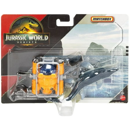 Jurassic World Rebirth Matchbox Mosasaurus Sea Sub Die Cast Vehicle