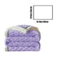 thumbnail image 3 of Manta para sofá, manta de franela extra gruesa de doble capa, ideal para la siesta en la oficina, cálida y cómoda, ideal para cama o sofá, manta de tela., 3 of 6