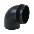 thumbnail image 2 of Valterra F02-2002 Close Elbow Sewer Inlet Fitting - 90°, 3" Hose x 3" MPT, 2 of 2