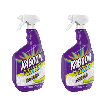 (2 pack) Kaboom™ No Drip Foam Mold & Mildew Stain Remover with Bleach 30 fl. oz. Spray