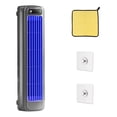 thumbnail image 1 of SIYTUAU Bladeless Tower Fan Turbine Constant Wind High Power Silent Desktop Office Rechargeable 2000Mah, 1 of 8