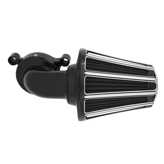 Arlen Ness 81-007 ME Sucker Air Cleaner Kit with Cover - 10-Gauge - Black