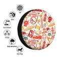 thumbnail image 4 of Kdxio Spare Tire Cover for RV Trailer, Waterproof Wheel Cover,Camper Spare Tire Cover Fit for Rv SUV Truck Travel Trailer 15 inch-Firefighter Icons, 4 of 8