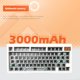 thumbnail image 5 of Kit Teclado GMK81 RGB Teclado Con Cable Teclado 81 Teclas (blanco), 5 of 9