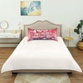 thumbnail image 6 of Dailycode Satin Pillow Case Standard Silk Pillow Cover for Hair and Skin Envelope Closure Pink Truck Teddy Bears Heart Balloons 20"x26", 6 of 9