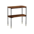 thumbnail image 2 of Sauder Harvey Park Collection - table d'Appoint - grand Noyer - base Noire, 2 of 8