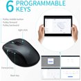 thumbnail image 4 of Wireless Mouse, Multi-Mode Silent Mouse, Bluetooth Mouse Office, Small-Hands Optical Mouse, 1600 Dpi, 6 Custom Buttons, Computer Mice Suitable For Notebook/Pc/Laptop/Computer, 4 of 9