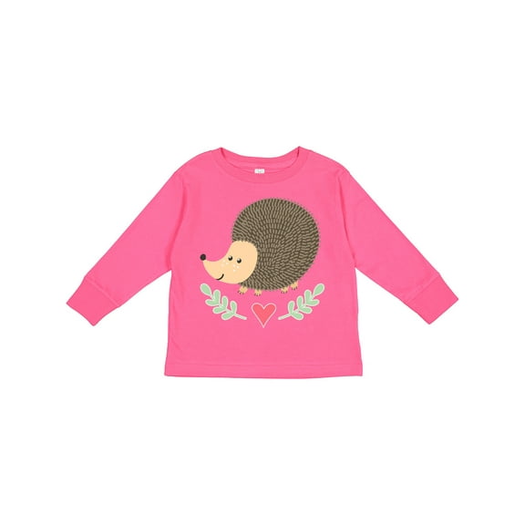 Inktastic Hedgehog Lover Girls Girls Long Sleeve Toddler T-Shirt
