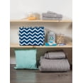 thumbnail image 5 of DII Chevron Decorative Bin, Medium, 100% Polyester, Multiple Colors/Sizes, 5 of 7