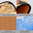 thumbnail image 3 of SKYSONIC Wine Bottle Corks Kitchen Rugs Set of 2, Vintage Floor Runner Area Rug Washable Carpet Mat Perfect for Living Room Bedroom Entryway, 3 of 7