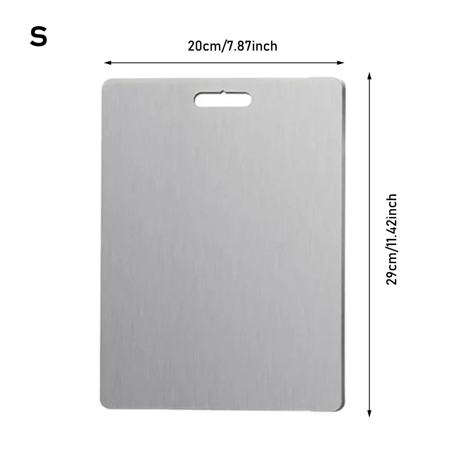 New Titanium Cutting Boards - 100% Pure Titanium Cutting Boards for Kitchen - Cutting Edge Hygiene & Durability, Double Sided Medical-grade Titanium Cutting Mat, 11/14/4/15''