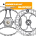 thumbnail image 6 of Silver Color 5/6 7/8 9/10WT Fly Reel All-metal Fishing Reel Fly Fishing Reel, 6 of 11