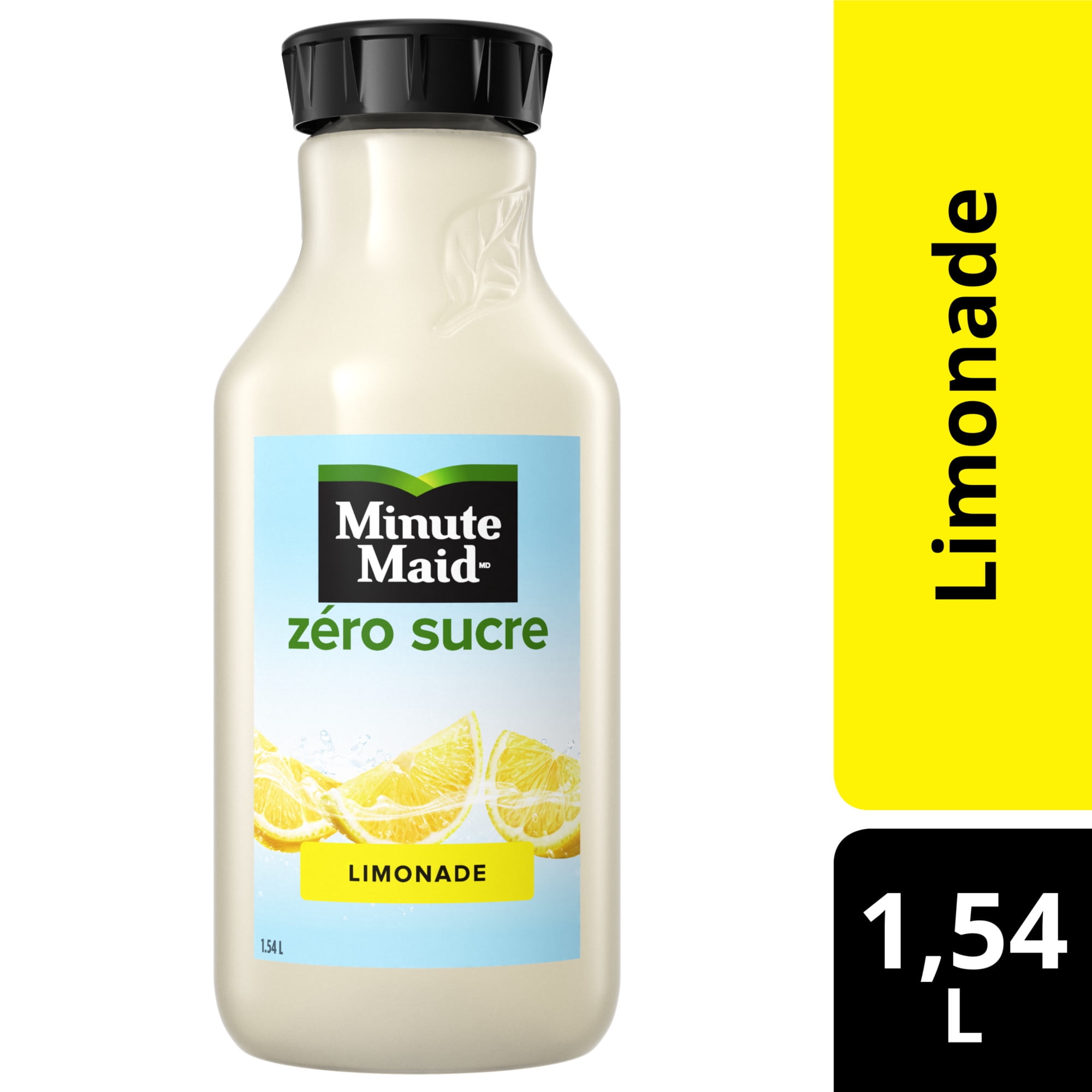 Minute Maid No Sugar Added Lemonade Bottle, 1.54 Liters, 1.54