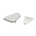 thumbnail image 4 of Motorcycle Rear Foot Brakes Pedals Levers Step Plate Extension For Cb750 Cb 750 2023 2024-(silver), 4 of 5