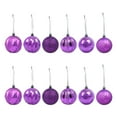 thumbnail image 6 of 12Pcs 2.36" Christmas Balls Ornaments for Xmas Christmas Tree, Plastic Christmas Balls Ornaments, Mini Shatterproof Christmas Tree Hanging Ball Kit for Christmas Tree, Wedding, Party, 6 of 9