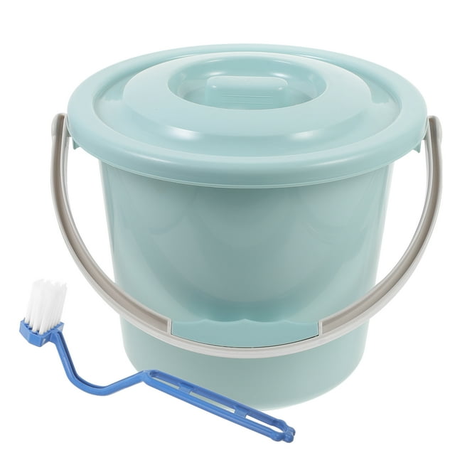 BRIGHTFUFU Orinal doméstico Inodoro portátil Orinal Personas mayores Orinal para adultos Escupidera