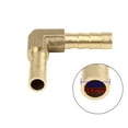 thumbnail image 5 of 5mm Brass Barb Elbow 90 Degree Male Thread Connector Adapter for Air Water Gas Oil Pipe 5pcs, 5 of 5