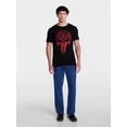 thumbnail image 2 of Punisher Men's and Big Men's Skull Cotton Graphic Tee with Short Sleeves, Sizes S-3XL, 2 of 5