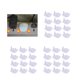 thumbnail image 2 of Tapa de enchufe, 12 piezas Tapas de enchufe Tapa de salida Tapa de enchufe para enchufe de tres clavijas Lograr más, 2 of 4