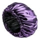 thumbnail image 3 of Gorro de Baño jinwen Satinado Reutilizable Doble Cara Violeta, 3 of 8