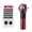 Red, variant on High Frequency Fascia Gun Handheld Cordless Rechargeable 3 Speeds Deep Muscle Massager with 4 Massage Heads for Full Body