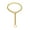 Gold-color, variant on Fashionable Punk Rock Heart Necklace Edgy Punk Heart Necklace Adjustable Length Stainless Steel Neckchain Adornment