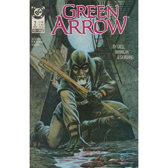 Green Arrow #2 VF ; DC Comic Book