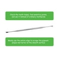 thumbnail image 4 of Pet Tarter Remover, Double Head Different Angles Dog Tooth Scaler Scraper  For Puppy, 4 of 8