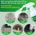 thumbnail image 5 of 2025 New Fast-Drying Transparent Leak Spray - Waterproof Sealant with Anti-Leakage & Crack Repair, Polyurethane Coating for Ceramic, Wood, Metal, Concrete, Roof, Wall, Pipes & Tiles (1PC), 5 of 7