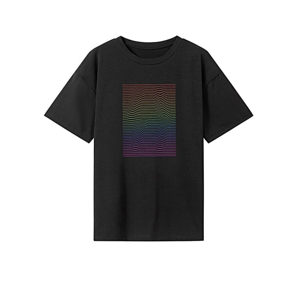 Camiseta para mujer Verano Regular Fit Camiseta básica para mochilero Trabajo Deportes SG