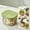 Green, variant on Food Grade Storage Container Box 4 Compartment | Draining Insert, Airtight Leak Proof Lid | Plastic, White/Green/Yellow | Dishwasher & Microwave Safe, 13.5x11.3x8.7cm | Fresh Keeper for Fruits