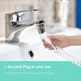 thumbnail image 3 of Soidarity Grifo de agua Flosser Reemplazo portátil Desmontable Lavable Hogar Hotel de boca Irrigador Suministros de salud cuidado de los oídos, 3 of 6