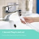 thumbnail image 3 of Soidarity Grifo de agua Flosser Reemplazo portátil Desmontable Lavable Hogar Hotel de boca Irrigador Suministros de salud cuidado de los oídos, 3 of 6