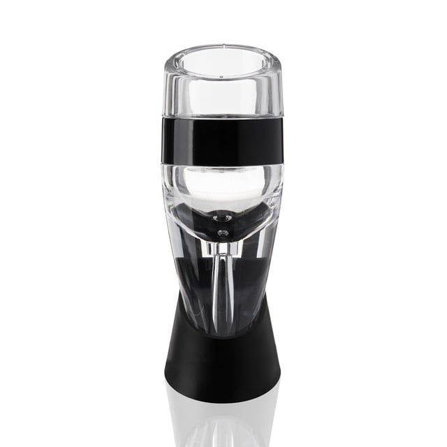 Aireador de vino True Aereo Decant instantáneamente con soporte sin BPA