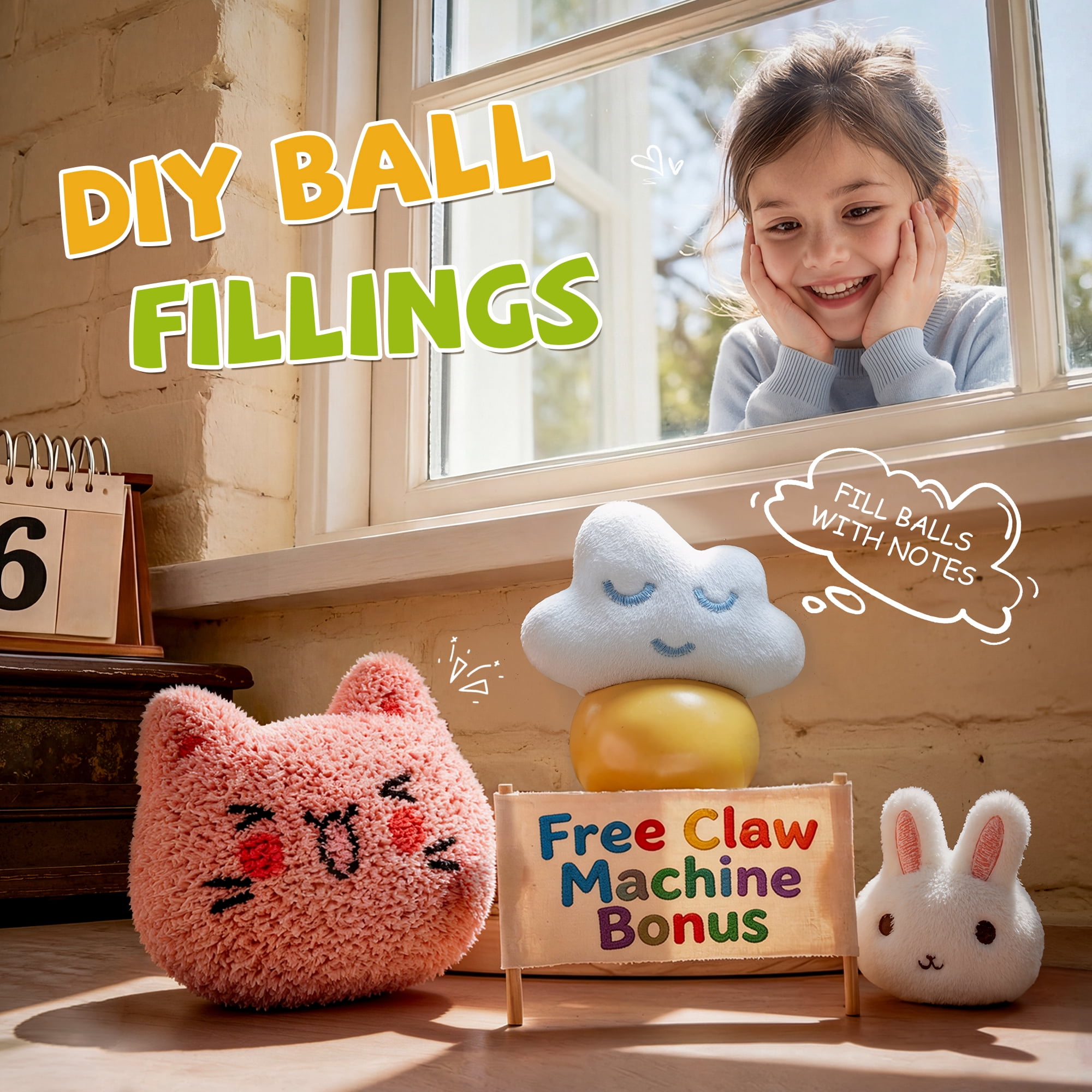 Gelomee Claw Machine for Kids , Mini Vending Machine Toys for Girls, Bunny Arcade Toy with Light  Music for Boys,  Christmas Birthday Gifts Toys Aged 3+ Year Old