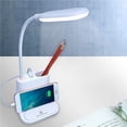 thumbnail image 3 of Lámpara Led De Escritorio, Luz De Lectura Recargable Por Usb, Ajuste De Atenuación Táctil, Lámpara De Mesa Para El Cuidado De Los Ojos Para Dormitorio Infantil, Sala De Estar Methold HA022566-00, 3 of 7
