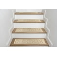 thumbnail image 3 of Sofihas, Beige, Non-Slip Carpet Stair Treads, Floral Stair Treads, 3 of 8