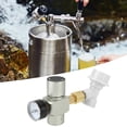 thumbnail image 1 of Gas Disconnect Charger,Homebrew Beer CO2 Regulator C Charger C Regulator Leading Edge Technology, 1 of 8
