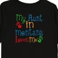 thumbnail image 4 of Inktastic My Aunt in Montana Loves Me Boys or Girls Long Sleeve Toddler T-Shirt, 4 of 5